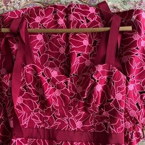 J. Crew Lace Midi Dress